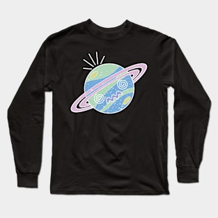 Spaced Out Long Sleeve T-Shirt